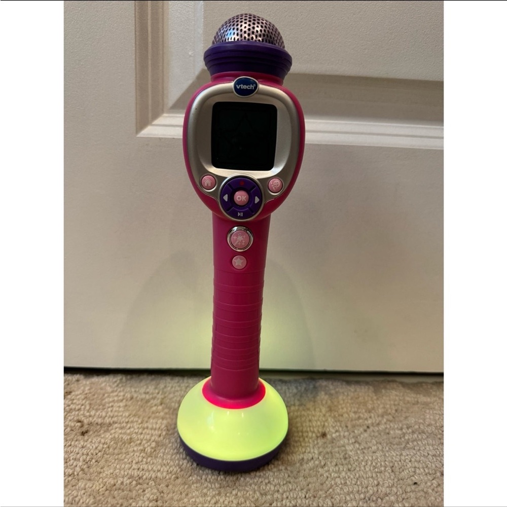 VTech Kidi Star Music Magic Microphone Color Pink Kids Toy Karaoke